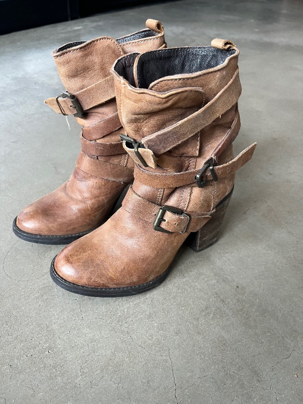Steve Madden Buckle Boots
